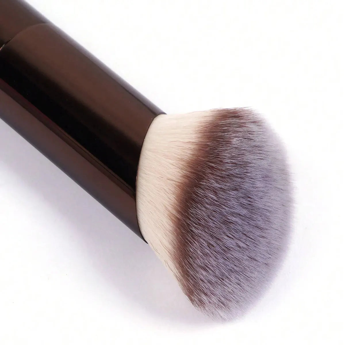 1pc Professional Foundation Brush Set, Beveled Tubular Makeup Brush, Makeup Tools With Soft Fiber For Easy Carrying, Brush For T Beauty World Shop