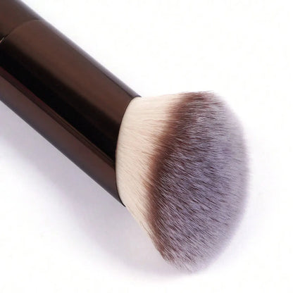 1pc Professional Foundation Brush Set, Beveled Tubular Makeup Brush, Makeup Tools With Soft Fiber For Easy Carrying, Brush For T Beauty World Shop
