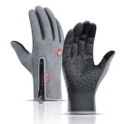 Winter Ski Gloves Men Bike Cycling Gloves Windproof Cold Proof Full Finger Outdoor Waterproof Bicycle Motorcycle Riding Mitten Beauty World Shop