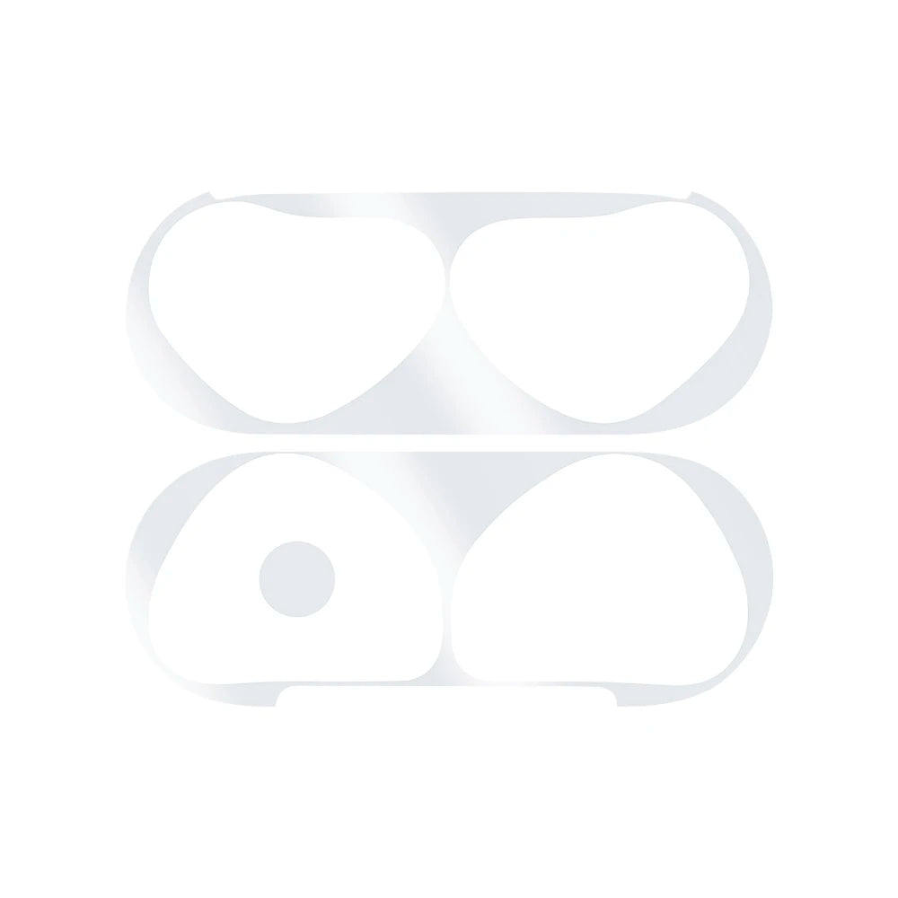 For AirPods 4 Sticker Earphone Case Metal Dustproof Scratch Resistant Sticker Cover For Airpods 4 4th 2024 Gen Protective Film