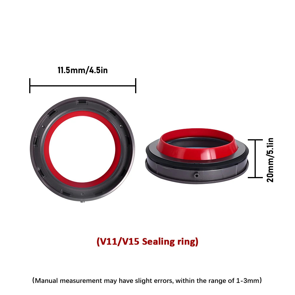 Dust Container Top Fixed Sealing Ring Spare Part for Dyson V11 V15 SV14 SV15 SV22 Vacuum Cleaner Accessories Beauty World Shop