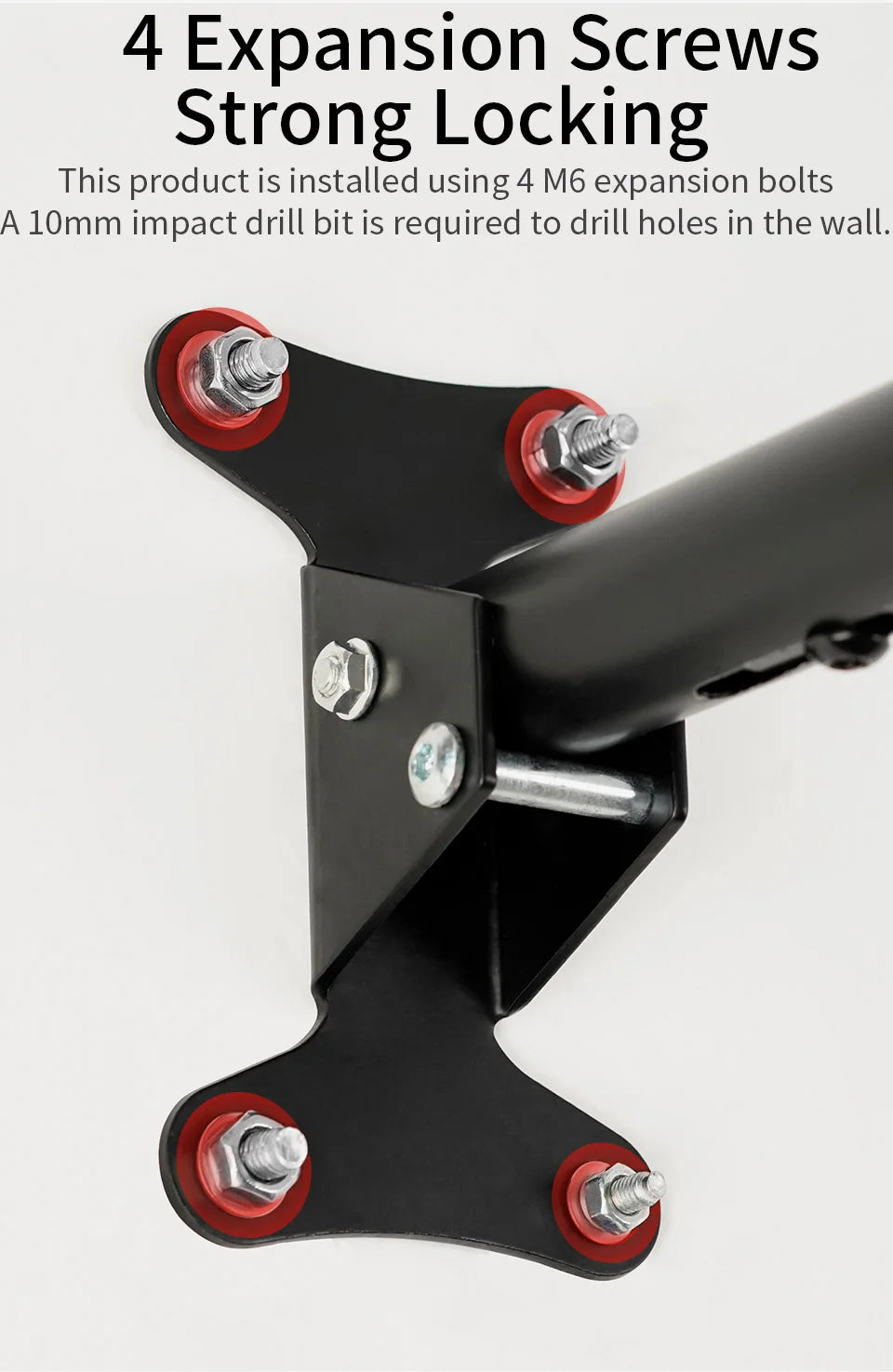 1PCS Wall Beam Stretchable Stand MTB Hanging Holder Room Wall Mounted Bicycle Rack 360 Degree Rotating Heavy Duty Storage Rack Beauty World Shop