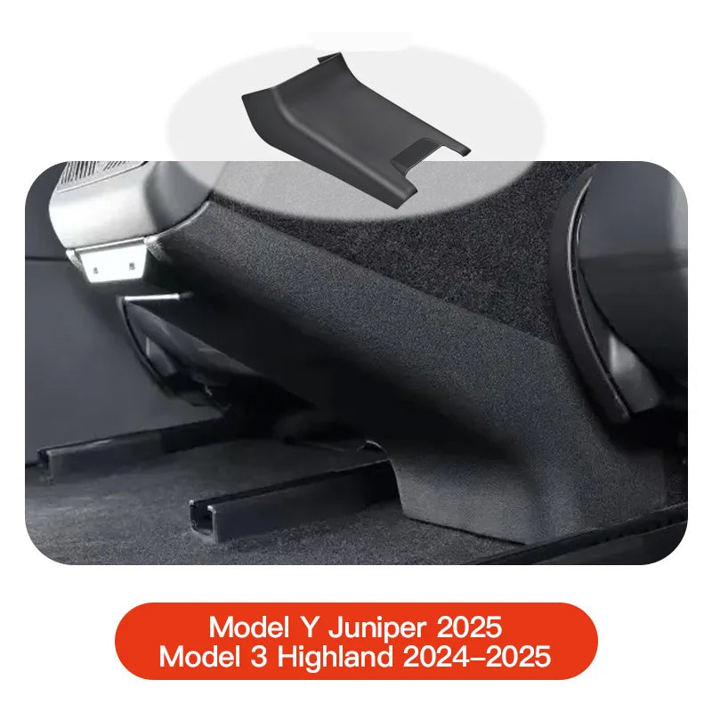 YZ For Tesla Model 3/Y Highland Juniper  Rear Center Console Air Outlet Cover Vent Outlet Dust Cover Car Styling Accessories Beauty World Shop