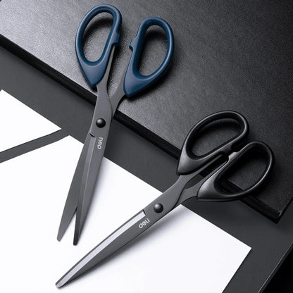 1/2Pcs 210/175mm Black Stainless Steel Scissors Business Office Stationery Home Tailor Shears Kitchen Knife Cutter Cutting Beauty World Shop