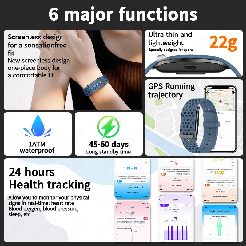 New Sport Fitness Tracker Smart Bracelet Heart Rate Blood Pressure Monitor Pedometer Call Reminder Smartwatch Band for Men Women Beauty World Shop