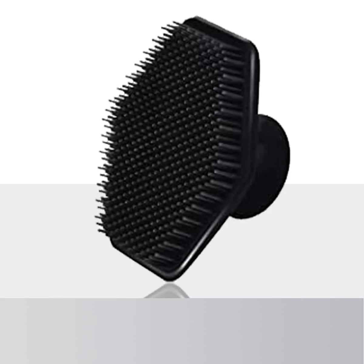 Exfoliating Silicone Brush Cleanser No Slip Handle Body Scrubber Cleans and Massages Skin Bathroom Accessories Bath Brush Beauty World Shop