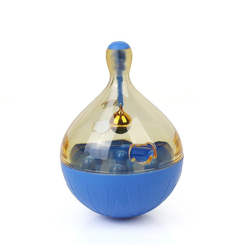 Pet Cat Fun Bowl Feeding Toys Dog Tumbler Feeder Puppy Kitten Shaking Leakage Food Ball Container Exercise Training Leakage Toys Beauty World Shop