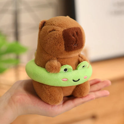 Capybara Plush Toy Pendant Keychain Capibara Cosplay Pokemon Pikachu Disney Stitch Sanrio Kuromi Plushies Stuffed Bag Decor Gift Beauty World Shop