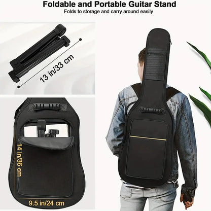 Miwayer Guitar Stand Folding A Frame Floor Universal ABS for Acoustic Classical Electric Bass Guitars Banjo Ukulele Portable Beauty World Shop