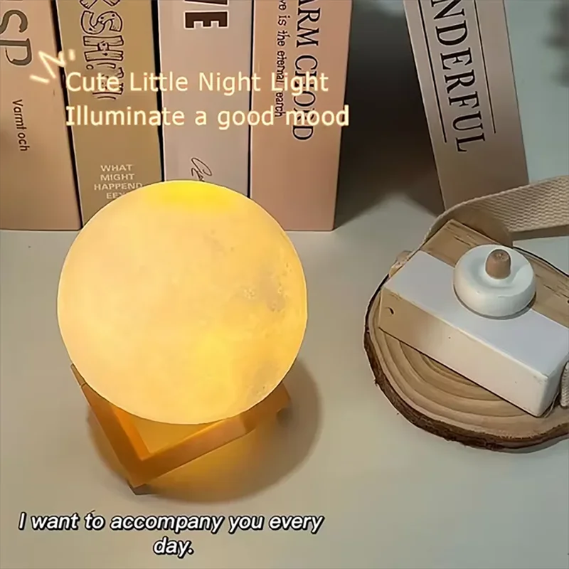 Book Light LED Moon Light Galaxy Light, Moon Night Light, Girl, Boy, Child Birthday Gift, Bedroom Decoration Indoor lighting Beauty World Shop