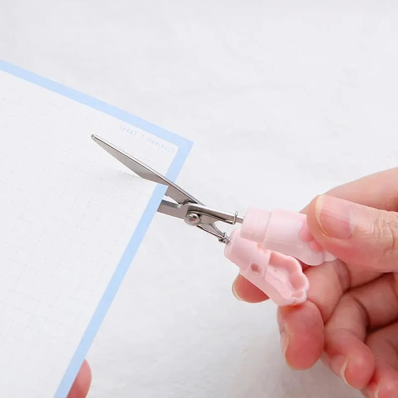 4Style Portable Folding Cat's Paw Scissors Stainless Steel Art Tool Multi-Function Pen-Shaped Scissors for Handbooks  Office Use Beauty World Shop