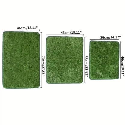 Artificial Grass Dog Potty Pad - Easy ToClean, Odor Resistant,Indoor/OutdoorPet Training Solution Beauty World Shop