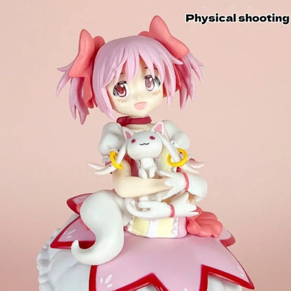 Puella Magi Madoka Magica Kaname Madoka Anime Character Models Figurines Desktop Ornaments Exquisite Toy Collection Otaku Gifts Beauty World Shop