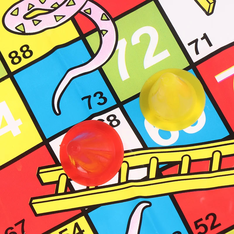 Snake Ladder Educational Kids Children Toys Family Interesting Board Game Gifts Beauty World Shop