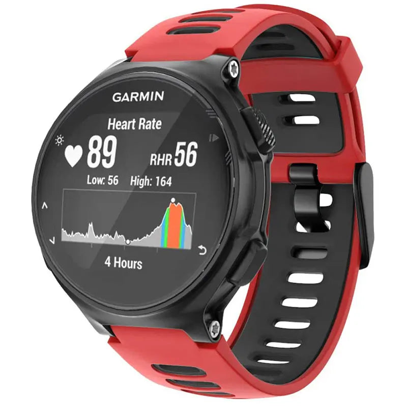 Watchband For Garmin Forerunner 735XT Silicone Wristband Smartwatch Band For Forerunner 735 220 230 235 620 630 Bracelet Strap