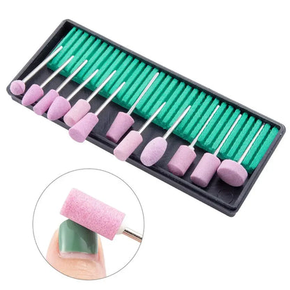 Professional 6-in-1 Electric Nail Drill Set - Nail File Pen for Filing, Polishing & Exfoliating