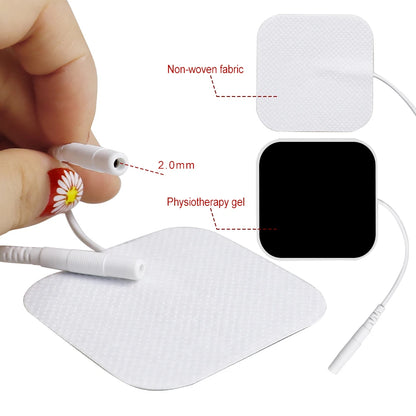 10/20/50Pcs Tens Electrode Pads Gel Self-adhesive Patches For Acupuncture Massager Slimming Pulse EMS Muscle Stimulator Sticker Beauty World Shop