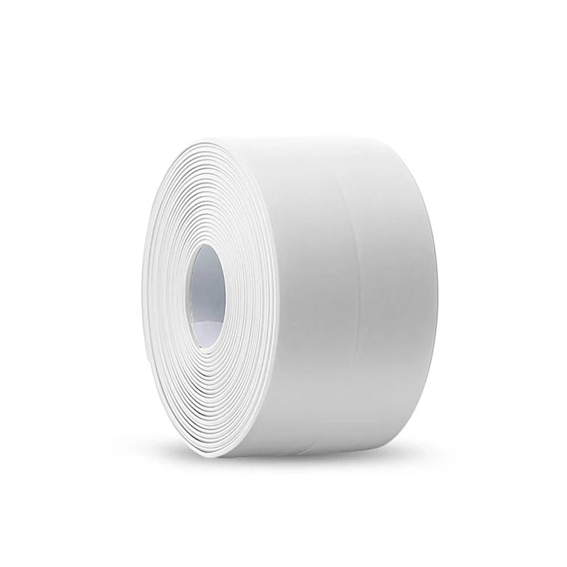 3.2M Bath Caulk Tape Self Adhesive PVC Oil-Proof Kitchen Sink Edge Corner Wall Sticker Waterproof Toilet Sealing Strip Tape Beauty World Shop