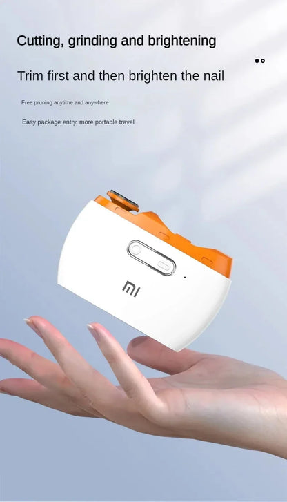 Xiaomi Electric Nail Clippers Mijia Automatic Polished Armor Trim Nail Clipper Smart Home Suitable for Children Nail Trimming
