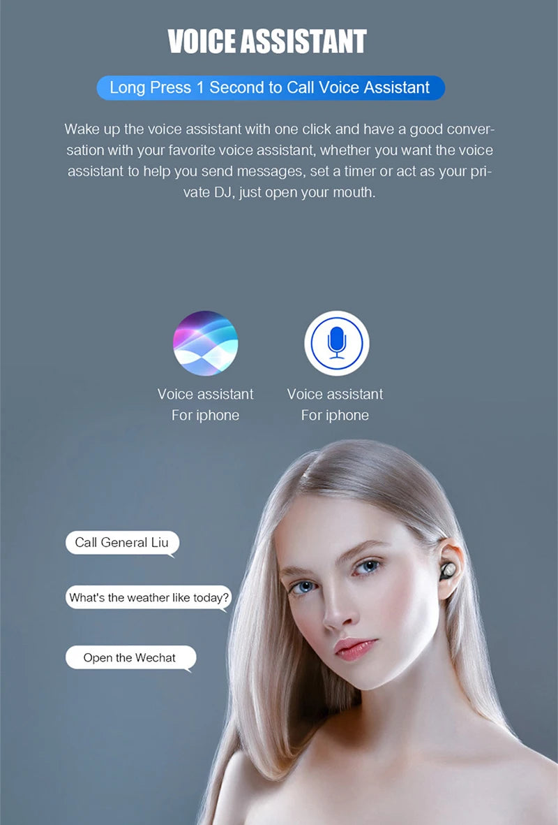 Tws F9 Wireless Esports Earphones, 5.1 Bluetooth Sports Music Earphones, Suitable For Xiaomi, Samsung, Huawei, Iphone, Oppo Beauty World Shop