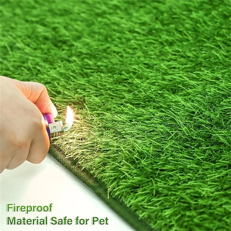Artificial Grass Dog Potty Pad - Easy ToClean, Odor Resistant,Indoor/OutdoorPet Training Solution Beauty World Shop