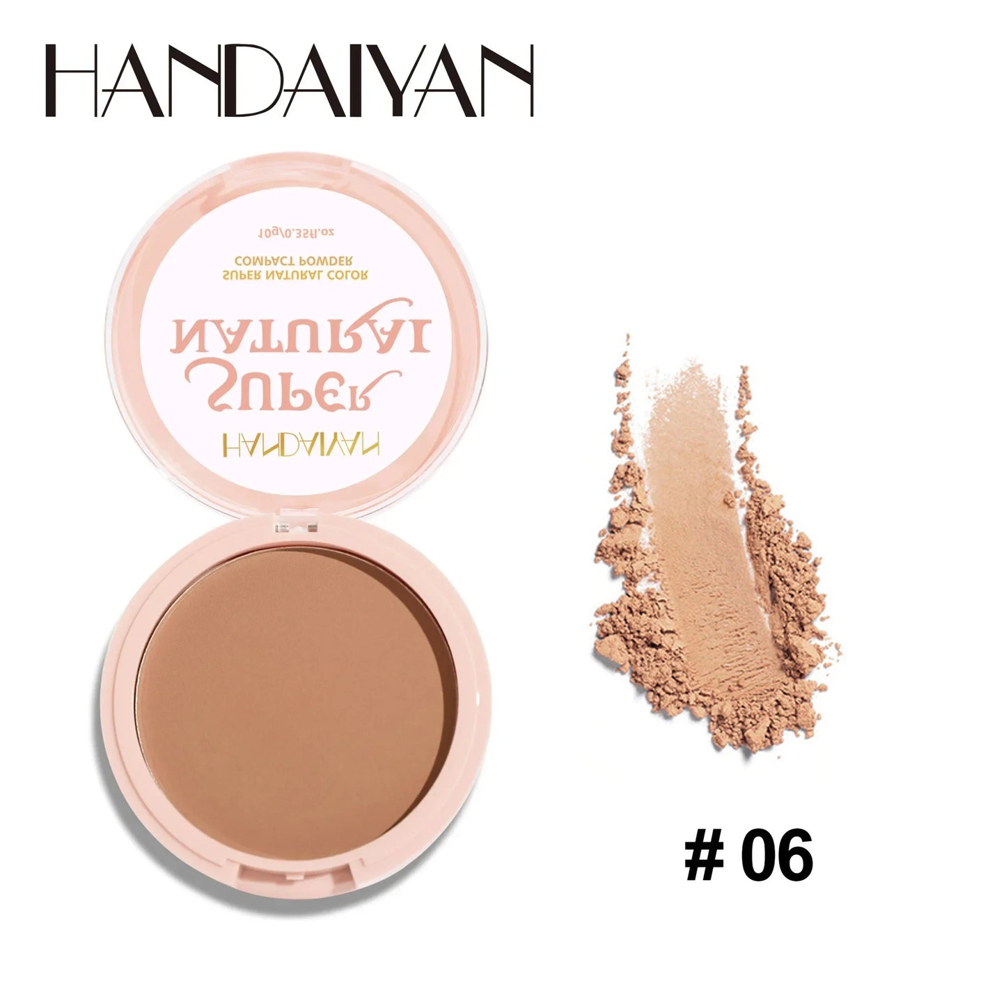 8 Color Matte Face Pressed Powder 24 Hours Oil Control Natural Setting Powder Foundation Full Coverage Waterproof Lasting Makeup Beauty World Shop