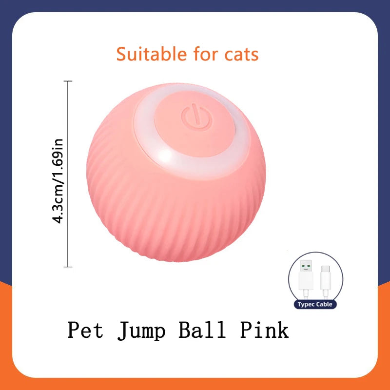 Smart Dog Toys Ball Electronic Interactive Pet Toy Moving Ball USB Automatic Moving Bouncing for Puppy Birthday gift Cat Product Beauty World Shop