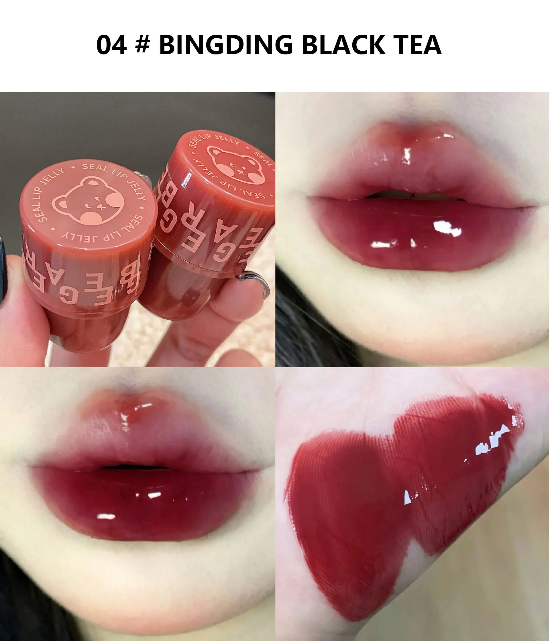Moisturizing Seal Lip Frozen Water Mirror Lipstick Lasting and non-fading Jelly beep Lip Lip glaze Beauty Trend Shop