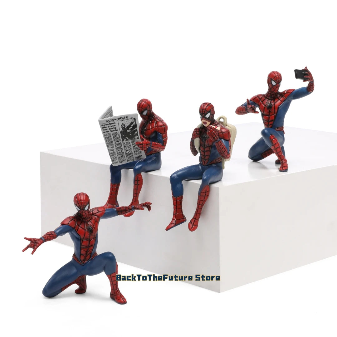 Hasbro Marvel Spider Man Superhero Spiderman 7-9cm Action Figure Spider-Man Anime Collection Mini Toys Model Children Gift Beauty World Shop