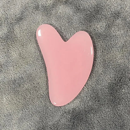 Heart Shape SPA Massage Beeswax  Scraping Massage Scraper Face Massager Acupuncture Guasha Board Massager For Face Pulling Skin Beauty World Shop