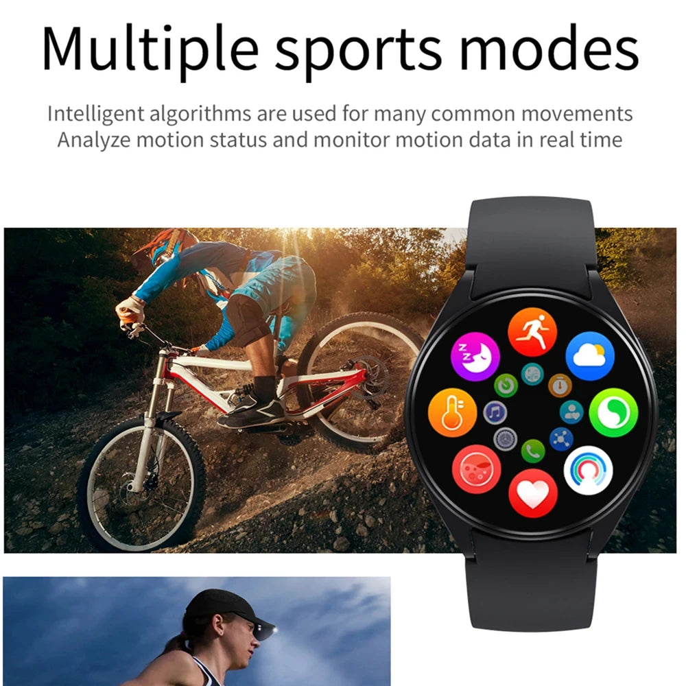 LAXASFIT 2025 New Smart Watch 6 Bluetooth Call Sports Health Monitoring Men Women Smart Watch Gift For Android IOS Beauty World Shop