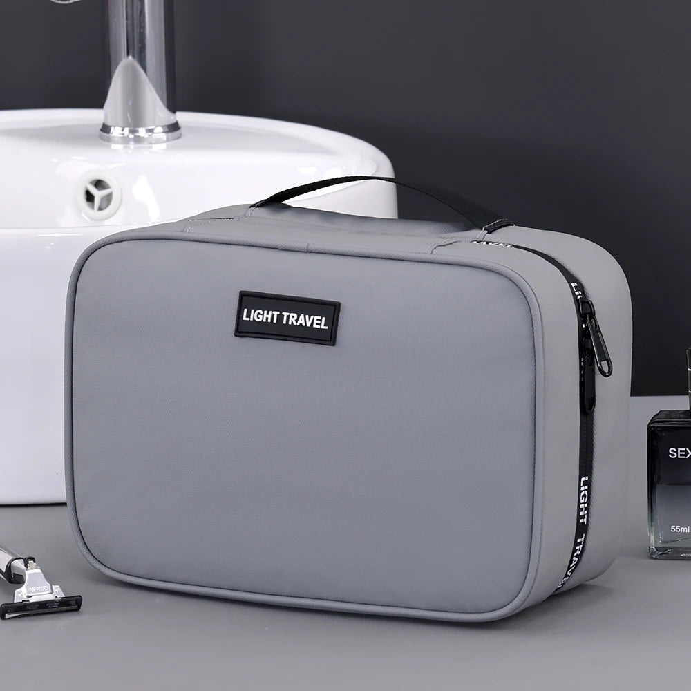 Waterproof Hanging Toiletry Bag Large Capacity Portable Travel Necessaire Case Cosmetic Bag for Men Women Wash Pouch Beauty World Shop