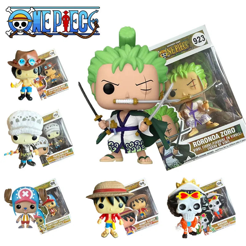 FUNKO POP One Piece  Figure periphery Luffy   Action Figure Collection Model Toys Brinquedos For Christmas Gift Beauty World Shop