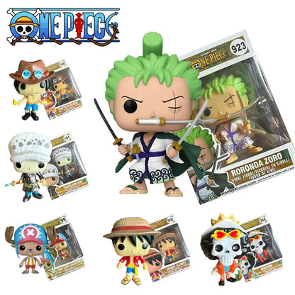 FUNKO POP One Piece  Figure periphery Luffy   Action Figure Collection Model Toys Brinquedos For Christmas Gift Beauty World Shop