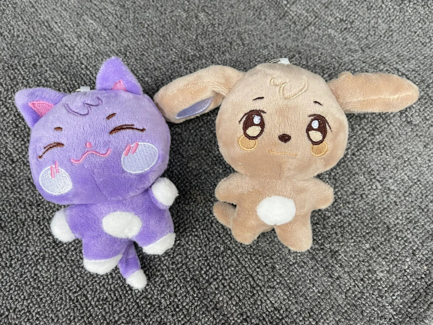 10CM Pop-up Store Doll Keychain ANITEEZ Cartoon Cute Plush Pendant Keyring Bag Accessories Kpop Yunho Yeosang Fans Gifts Beauty World Shop