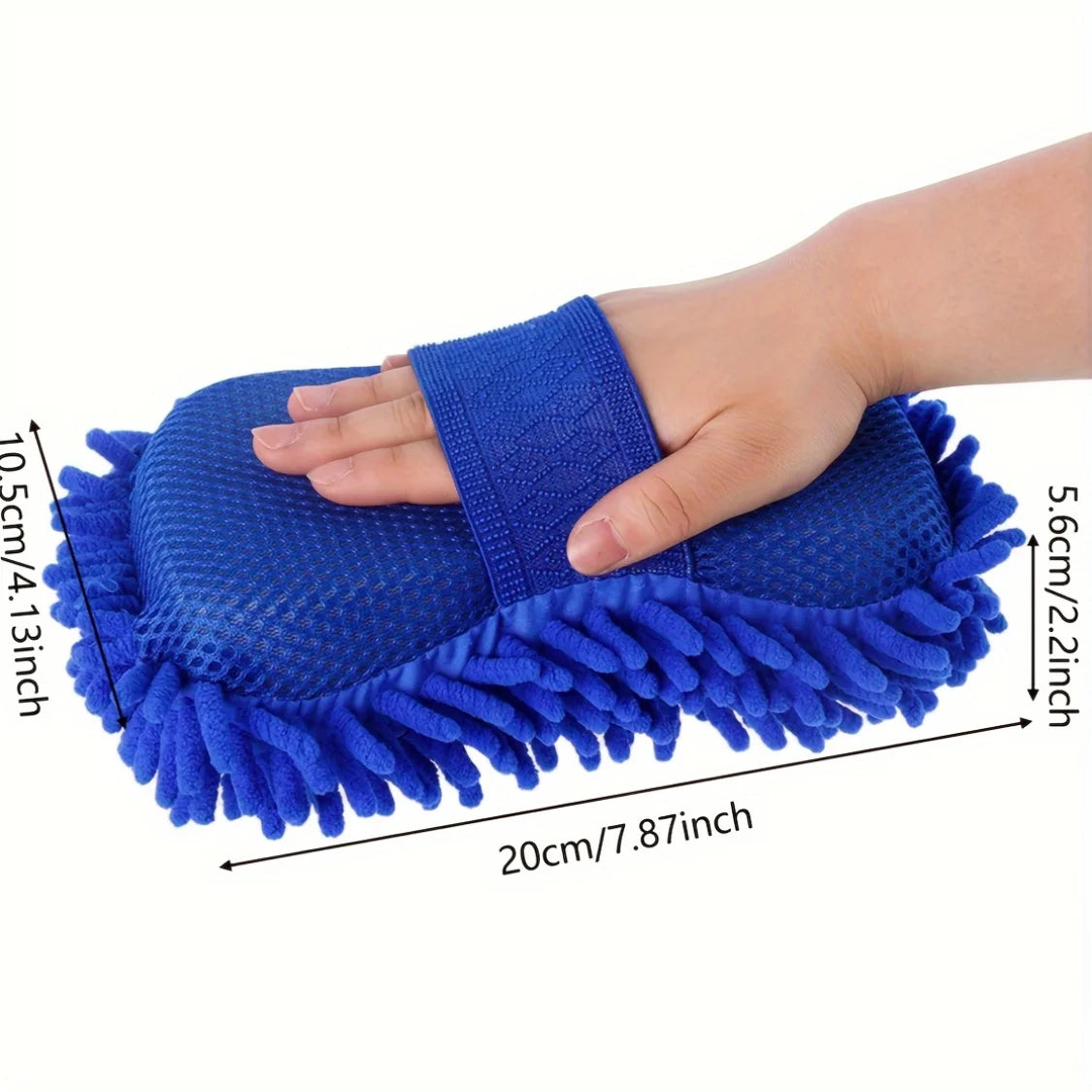 Washing Sponge Brush Soft Chenille Coral Fleece Microfiber Washing Brush Car Body Cleaning Water Absorbtion Brushes Detailing Beauty World Shop
