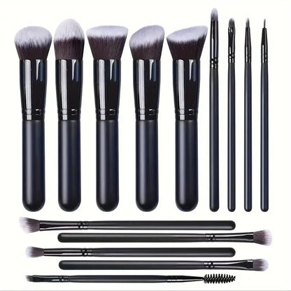 NEW 14PCS Makeup Brushes Set  Soft Fluffy Foundation Blush Powder Eyeshadow Blending Female Cosmetics Beauty Tool Christmas gift Beauty World Shop