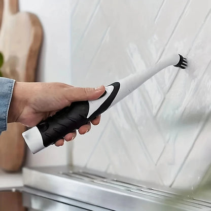 Leaning Brush Cleaning Tool With 4 Brushes Multifunctional Electric Cleaning Brush Cleaning Supplies Beauty World Shop