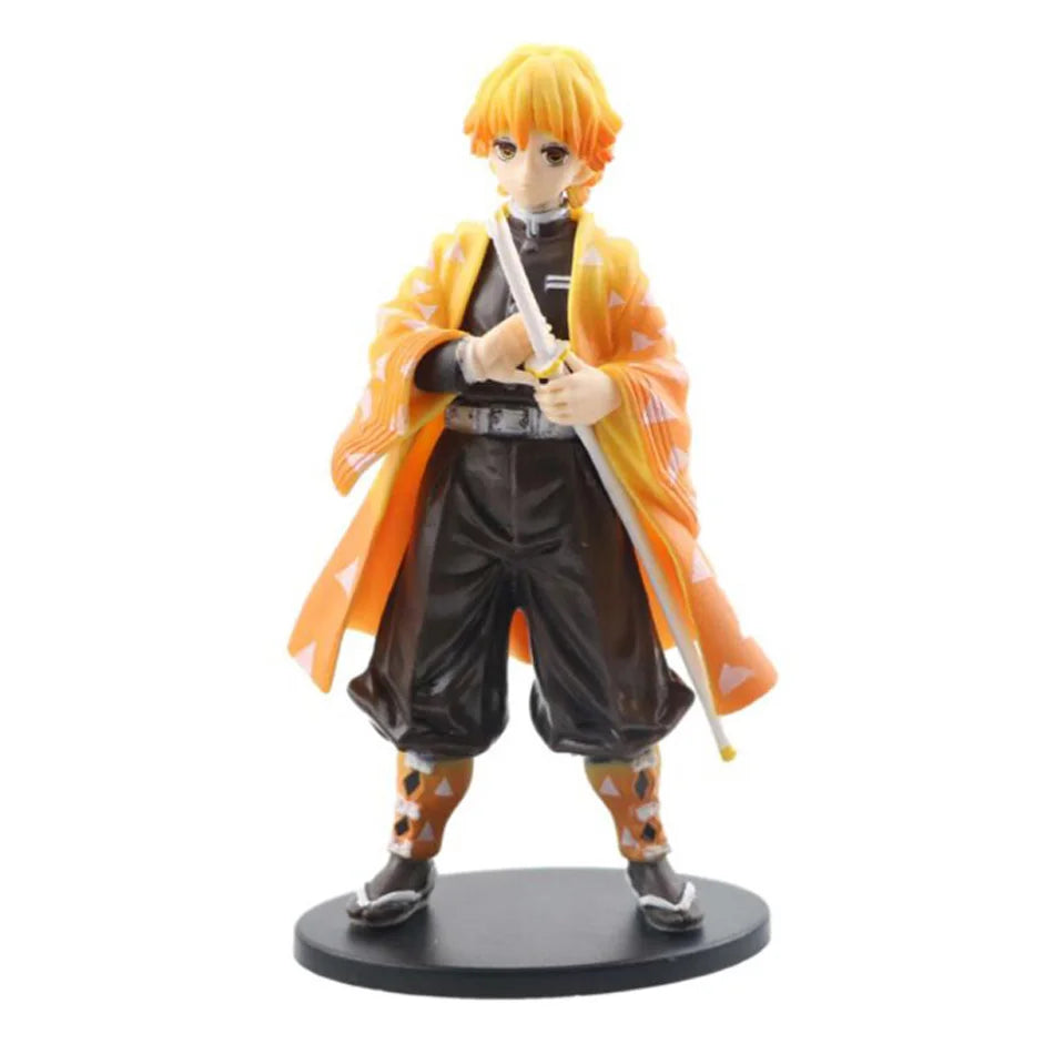 Anime Demon Slayer Kimetsu no Yaiba Figure Kamado Tanjirou Action Figure Agatsuma Zenitsu Nezuko Warrior PVC Model Toys Beauty World Shop
