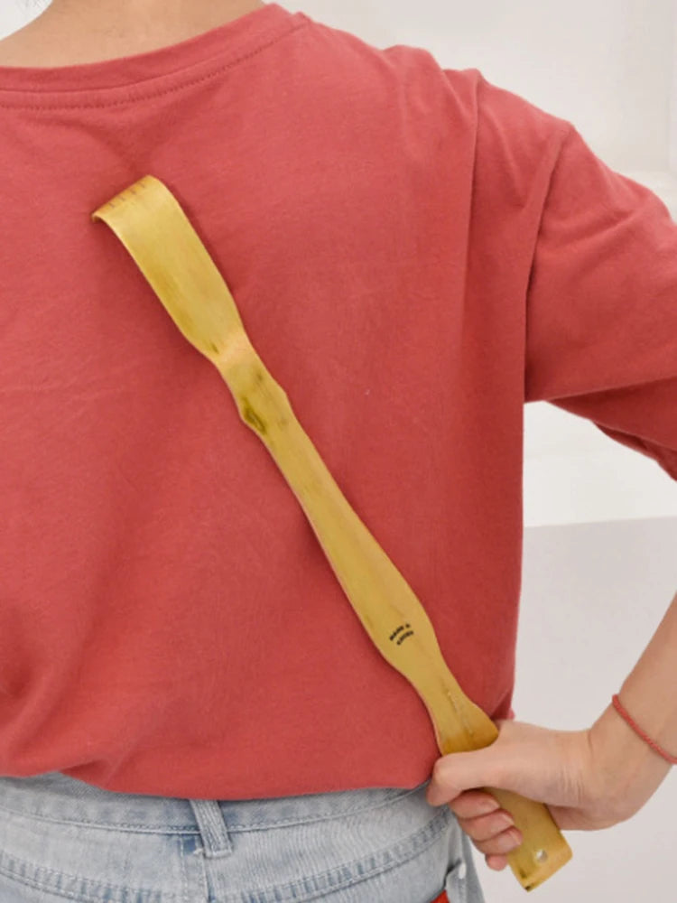 Bamboo Made Itching And Scratching Device Home Massage Anti Itch And Back Scratching Device Scratching Rake Massage Stick Beauty World Shop