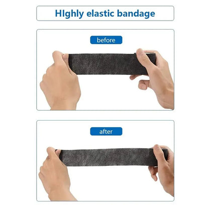 6pcs Self-Adhering Bandage Fixing Bandage Animal Bandage Hand Tearing Waterproof Elastic Bandage for Pets 5 cm X 4.5 M Beauty World Shop