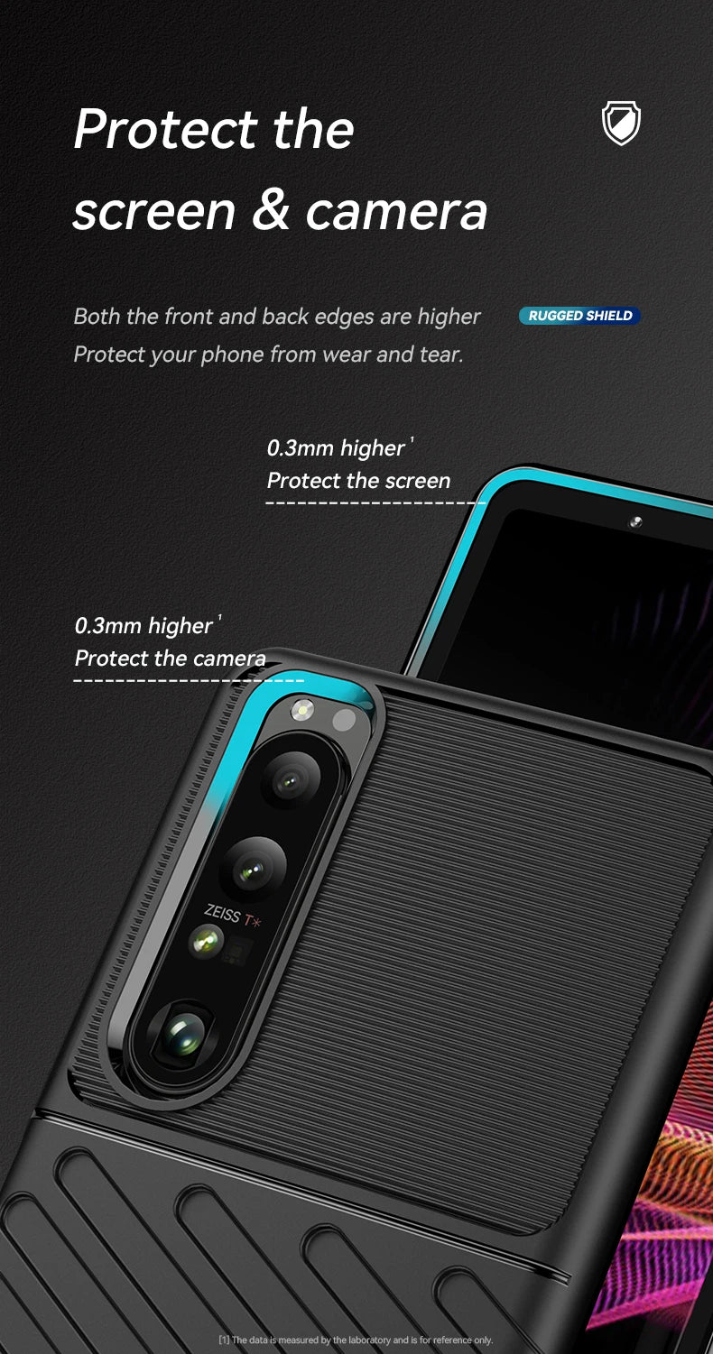 Luxury Shockproof Silicone Phone Case for Sony Xperia 1 III - Soft TPU Protective Cover Beauty World Shop