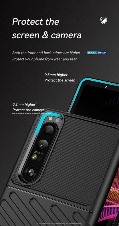 Luxury Shockproof Silicone Phone Case for Sony Xperia 1 III - Soft TPU Protective Cover Beauty World Shop