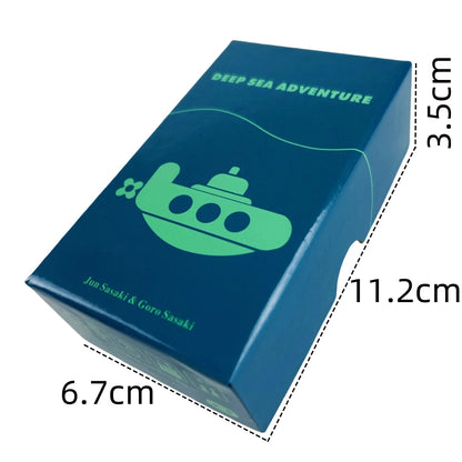 Deep Sea Adventure Board Game Card Game Family Party Entertainment Interactive Toys Gift for Children Funny English Game Beauty World Shop