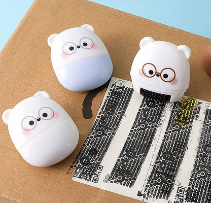 Theft Protection Roller Stamp for Privacy Confidential Data Guard Your Security Stamp Roller Privacy Seal Roller Theft Protect Beauty World Shop