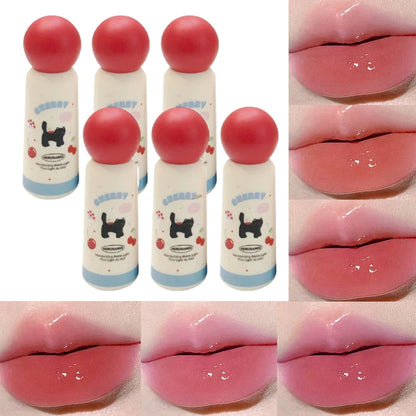 HERORANGE Meow Whisper Mirror Lip Gloss - Moisturizing Long-Lasting, Water-Glossy, Perfect for Spring/Summer Beauty Trend Shop