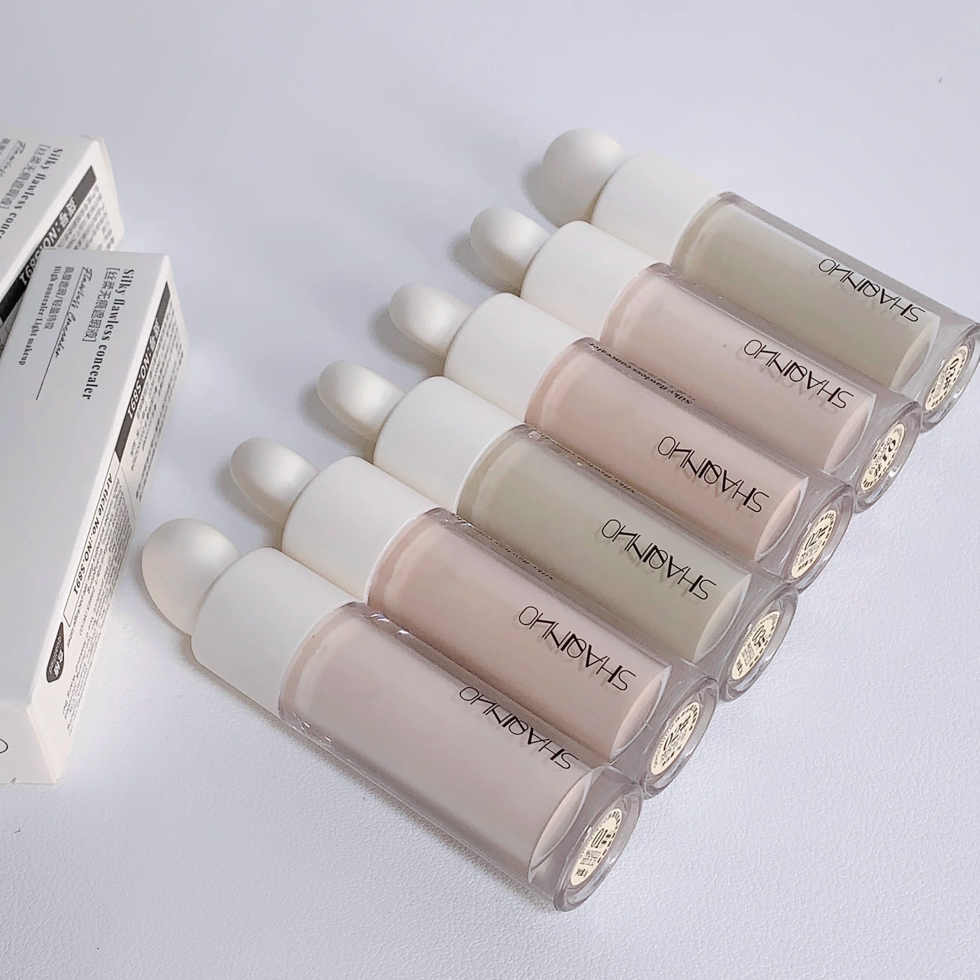 3 Colors Silky Concealer Concealer Cover Acne Marks Spots Dark Eye Circles Face Brightening Skin Whitening Concealer Beauty World Shop