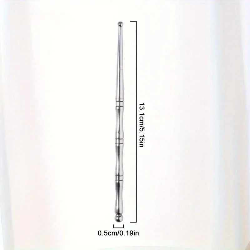 Stainless Steel Acupuncture Pen - Dual Head Massage Tool for Deep Tissue, Trigger Points & Acupressure, Handheld Relaxation Beauty World Shop