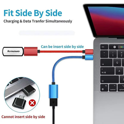 Android Type-C to USB 2.0 Conversion Cable, USB Flash Drive, Data Tablet, Card Reader, OTG Connection Box, Mouse Beauty World Shop