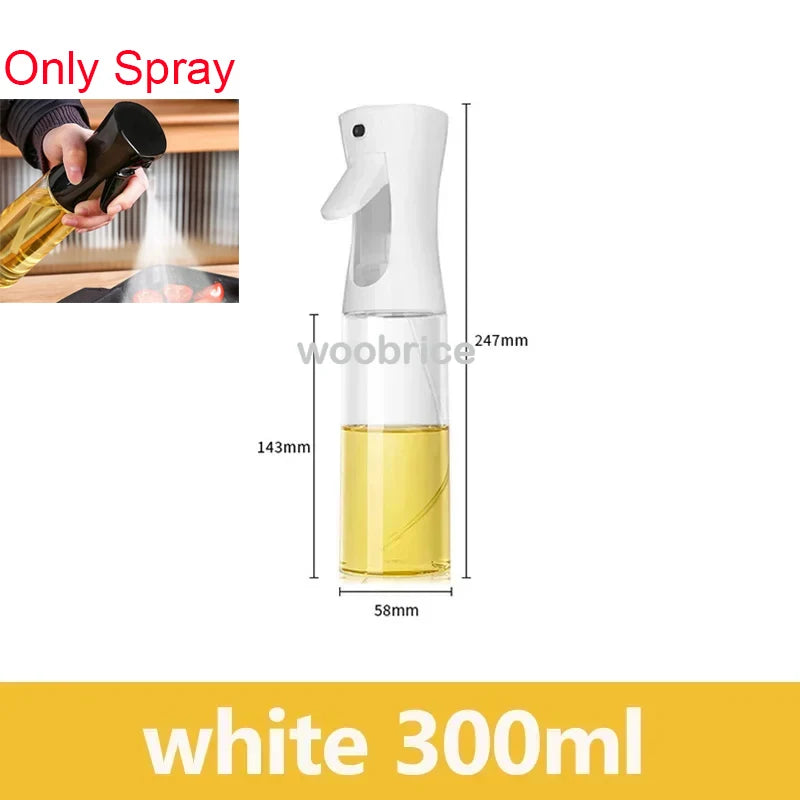 2in1 Kitchen Spray Oil Dispenser Oil Sprayer Polisher Or Only Brush Spray for Air Fryer Salad Grilling Roasting Cooking Kitchen Beauty World Shop